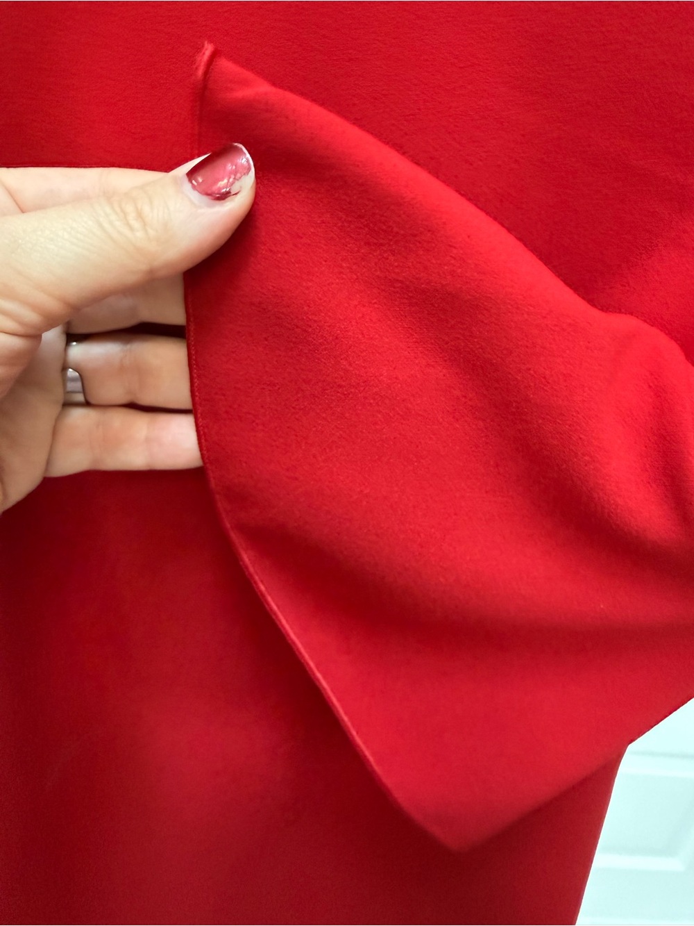 Banana Republic Scarlet Ruffle-Sleeve Midi Dress - Picture 5 of 9